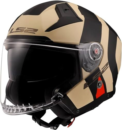 LS2, jethelme motorrad INFINITY II Special mat sand, M
