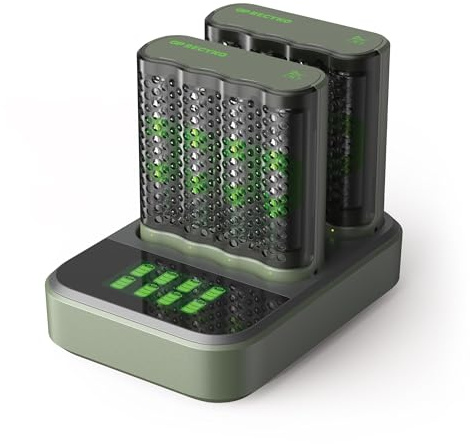 GP Charger RCK DE M452D 8 x 2600 mAh AA