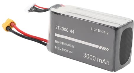 14,8 V 3000 MAh Lithium-Batterie-Ersatz für Flywing BELL206, UH1 RC-Hubschrauber, Lange Batterielebensdauer, Stabil und Zuverlässig, Sicheres Laden, Leicht und Tragbar