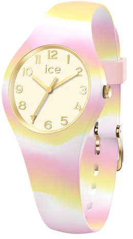 Ice-Watch - ICE tie and dye Crystal rose - Rosa Damenuhr mit Plastikarmband - 022596 (Extra small)