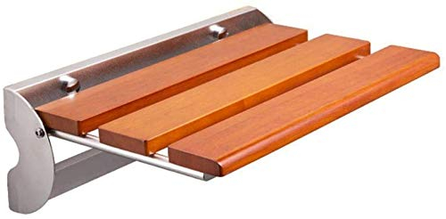 Duschsitz Duschstuhl Duschhocker Wandmontierter Duschsitz klappbar 150 kg belastbar Stabiler Duschstuhl (S)