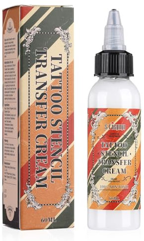 STIGMA 60ml Tattoo Transfer Cream Gel Professional Stencil Transfer Gel Balsamo per Tatuaggi a Lunga Durata per Adesivi di Trasferimento Macchina per Trasferimento di Carta