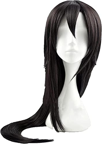 Uearlid Wig Anime Cosplay Schwertkunst online Ggo. Kirigaya Kazuto Kirito 100cm Lange Schokolade Farbe Hitzebeständige Cosplay Kostüm Perücke