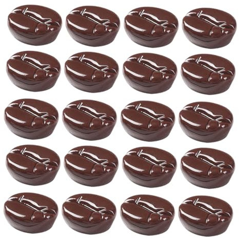 ifundom 25pcs Artificial Coffee Bean Model Realistic Simulation Food Model for Restaurant Decor Photo Props and Crafts Material for Durability and Practicality