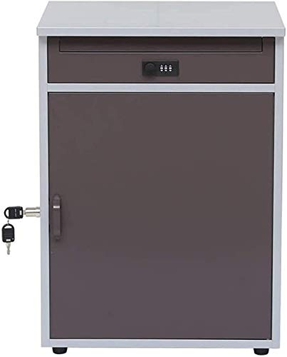 MLLXUXANCC Post Boxes Letter Box Outdoor Mailbox Anti-Theft Post Box with Lock Office Storage Cabinet Home Lockable Mail Box