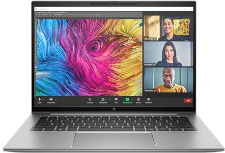 HP ZBook Firefly 14 G11 14” FHD+ Sure View Touchscreen, Core Ultra 7 155H (16 Core), Nvidia RTX A500 4GB, 2TB PCIe Gen 4.0x4 NVMe, 32GB DDR5, FPR, WIFI 6E, UK Backlit Keys, Windows 11 Pro (Renewed)