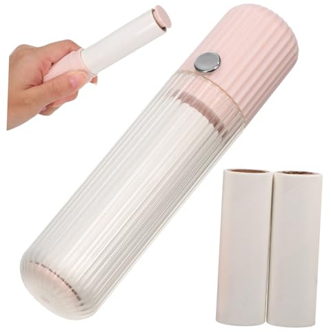 MUCKLILY Rimuovi Animali Portatile Mini Levapelucchi Adesivo con Roller Compatto Antipolvere per Mobili
