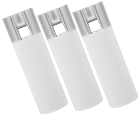 VINTORKY Perilla del Cordón para Persiana Enrollable 3 Piezas Color Blanco | Seguridad Persianas, Accesorios de Persianas, Pesos para Cordones de Cortina