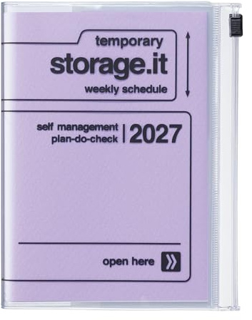 MARK'S 2026/27 Diary A6 Storage.it // Lavender
