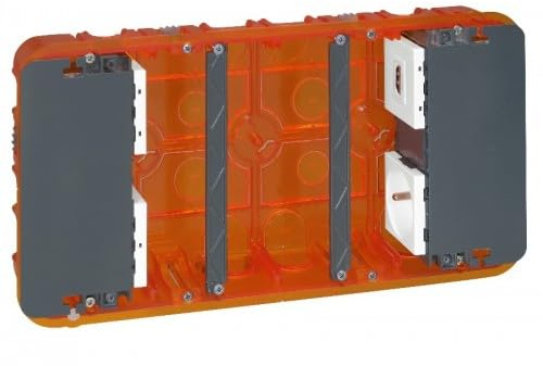 Legrand 080195 Boîtier Batibox Multimédia 2x5 Modules 285x142mm
