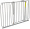 Regalo Easy Step 124cm Extra Wide Baby Gate, Platinum, Includes 10cm and 30.5cm Extension Kit, 4 Pack of Pressure Mount Kit and 4 Pack of Wall Mount Kit, fits 29 - 48 wide, 30 high
