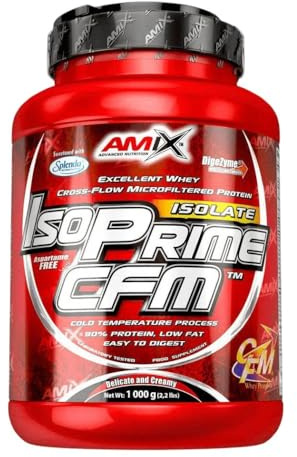 AMIX Isoprime CFM Isolate - 1 Kg Doble Chocolate blanco