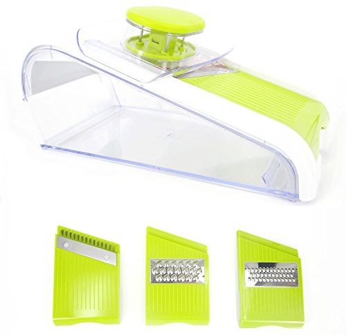 Eurotel ETL Affettatrice Mandolina Multifunzione Regolabile 4 lame