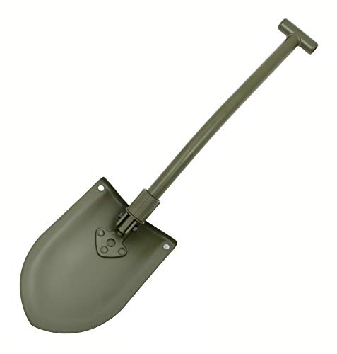 Blöchl Schwedischer Outdoor und Camping Klappspaten 2-teilig Stahl