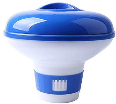 Dispenser automatico galleggiante per prodotti chimici, 17,8 cm, dispenser per pastiglie di cloro per piscina o spa