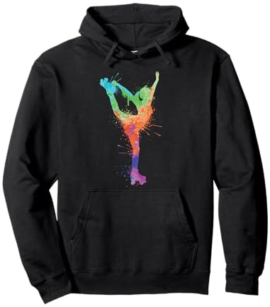 Patines de ruedas para niños, patinaje para niña, patines de ruedas para mujer Sudadera con Capucha