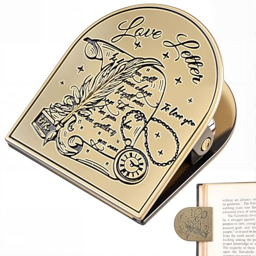 CRASPIRE Clip per Diario Dei Viaggiatori In Lega Vintage In Bronzo Antico In Metallo per Penna Pagina Raccoglitore di Banconote Clip Decorative per Viaggiatori Arte Diario Lettura Decorazione