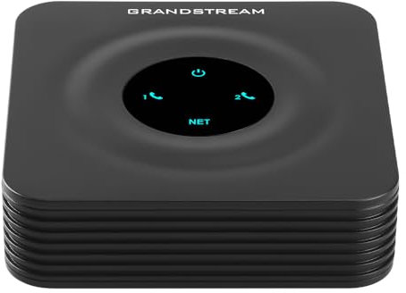 Grandstream HT802 V2 - Adattatore telefonico analogico a 2 Porte FXS (HT802-V2)