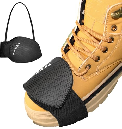 DCYQAIN Motorbike Gear Shift Pad Guard Motorcycle Boots Shoes Protector for Gear Shift Non-Slip & Anti Falling (Pack of 1)
