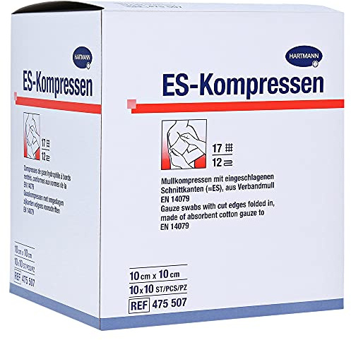 ES-KOMPRESSEN steril 10x10 cm Großpackung 100 St