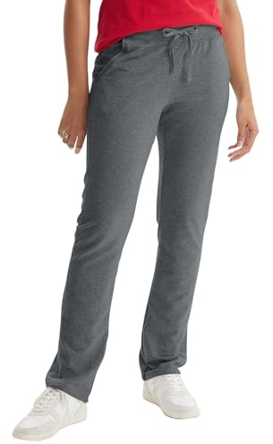 Hanes Women's French Terry Pant, Charcoal Heather, X-Large
