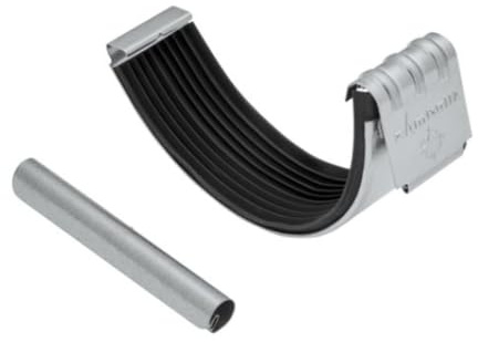 Rinnenverbinder für Dachrinne Titanzink (klein - 8 TLG RG 100 NG 250)