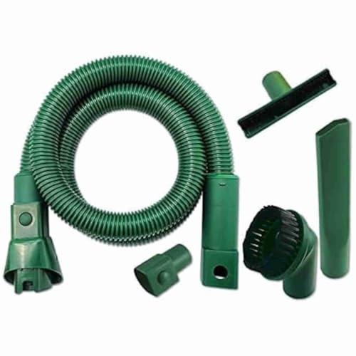 DL SERVICE Tubo aspirador Folletto flexible kit accesorios VK 130-131 VK 135-136 VK 140-150-200 compatible, verde