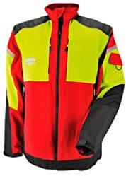 Solidur INVERE - Infinity Stretch-Arbeitsjacke mit abnehmbaren Armen - Außergewöhnlicher Komfort und Schutz - Größe 3XL - Rot