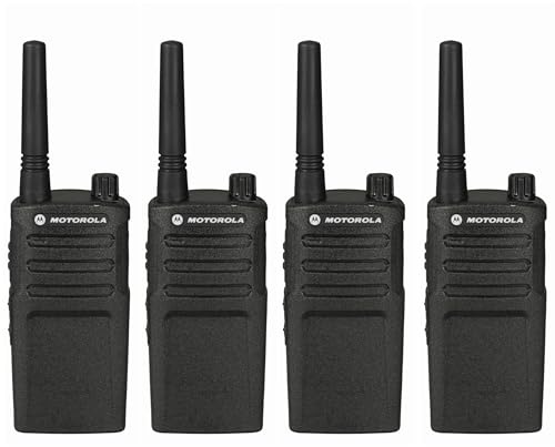 4 x Motorola RMM2050 On-Site 2-Way Radio (RMM2050) - 4 Pack Bundle