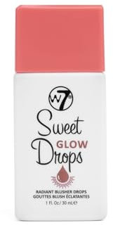 W7 Sweet Glow Drops - Liquid Blusher Drops For Brightened Skin & A Radiant Finish