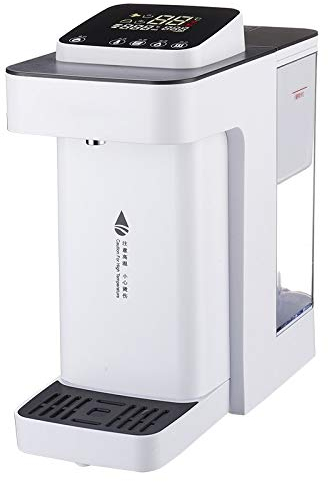 KANBUN KANBUN Caldera y calentador de agua eléctrico Dispensadores de agua caliente Hervidores Máquinas de té Oficina Pequeño Hogar Mini Dispensador de agua inteligente Blanco (Color: Blanco, Tamaño:
