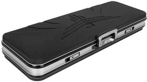 Gewehr-Hartschalenkoffer for Die Jagd, Schießen, Taktische Aufbewahrungsbox, Waffenkoffer for Aluminiumrahmen, Langwaffen, Waffentasche, Wasserdicht, Hartplastik(80cm)