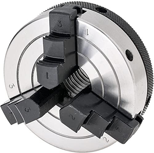 3-Jaw x 3 Self-Centering Lathe Scroll Chuck Threaded For 3/4 x 16 TPI Spindles New