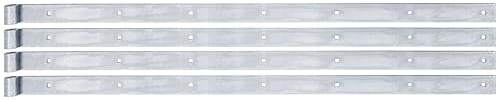 Alberts 862459 Shutter Strap | in Various Designs | galvanised Blue | roll Ø16 mm | Size 1000 x 40 mm | Set of 4
