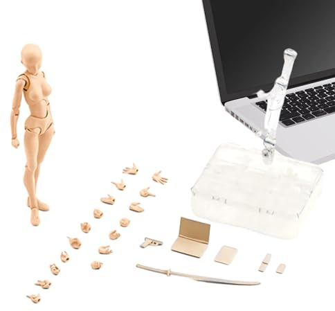Körper--Actionfiguren, 15 Cm Action-Figuren-Zeichnungsmodell, Gliederpuppe Zum Zeichnen -- Flexibler Mannequin, Actionfigurenkörper, Anpassbare Posen, Zeichnungsmodell Zum Skizzieren, Zeichnen