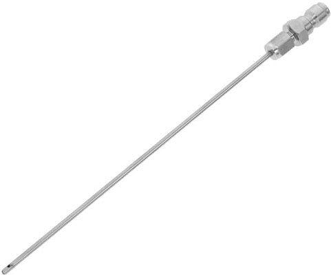 TOPBATHY Aiguille de nettoyage haute pression nettoyeur pulvérisateur Buse Machine de nettoyage Aiguille de lavage de pulvérisation Acier inoxydable Silver