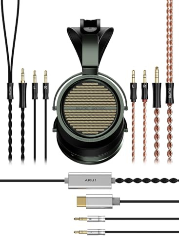 Aune SR7000 Full-Size Closed-Back Headphones with MLD Driver Dynamic Driver