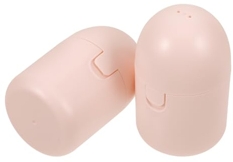 iplusmile Custodia Per 2 Pezzi in Pp Portatile Resistente Per Viaggio e Uso Quotidiano, Contenitore Protettivo Leggero Riutilizzabile Per Donne
