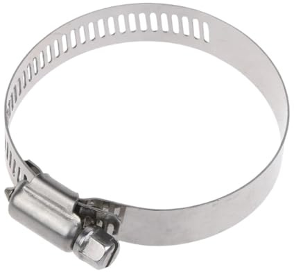 Diameter 50/75/100/150/200mm Stainless Steel Drive Hose Clamps Adjustable Gear Worm Fuel Tube Water Pipe Fixed Clip Spring(150mm)