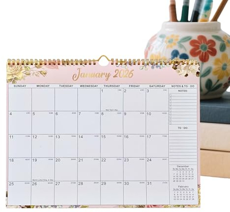 2026 Års Kalender 36,8 X 30,0 Centimeter Planeringskalender
