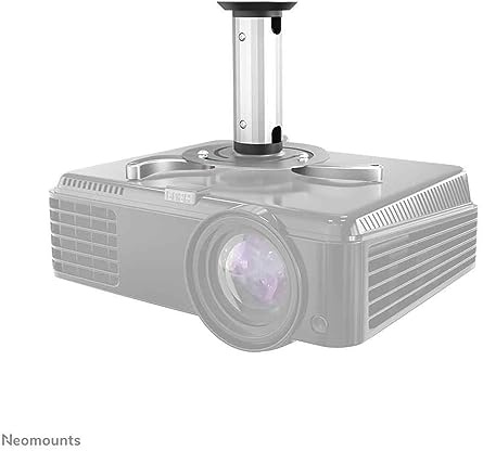 Newstar BEAMER-C80 Universal Projector Ceiling Mount, Height Adjustable (8-15cm) - Silver
