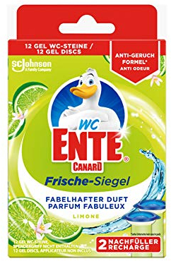 Sellado de frescura para el inodoro de piedra de gel de lima, 2 x 36 ml