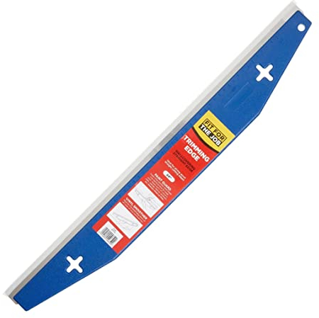 Fit For The Job 24 inch Super Long Decorator's Trimming Edge & Paint Guard for Accurate, Safe Cutting and Smoothing of Wallpaper and Keeping Paint Off Carpets, Skirting Board & More 24 (610mm)