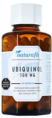 naturafit Ubiquinol 100 mg Kapseln, 120 St. Kapseln