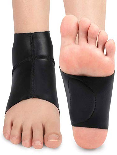 Haofy tutore caviglia compressione con cuscino in gel, supporto caviglia elastico sportivo per uomo e donna, aiuta ad alleviare il dolore ai caviglia, fascite plantare, sperone calcaneare