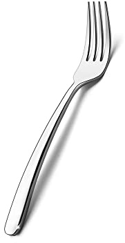 HaWare Heavy Duty Salad Forks, Stainless Steel 6.7 Inches 12-Pieces Dessert Forks, Modern & Elegant Design, Mirror Polished, Dishwasher Safe