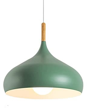 HAIIQU Lámpara Colgante Led Nórdica Lámpara Colgante De Techo Clásica Azul Pantalla De Lámpara De Isla De Cocina Iluminación Pantalla De Luz De Tambor Luminaria Colgante Suspendida para Techo