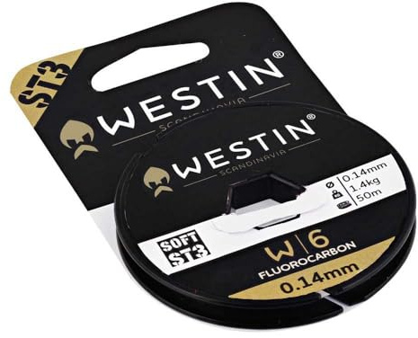 Westin W6 ST3 Fluorocarbon Clear - 50m Fluorocarbonschnur