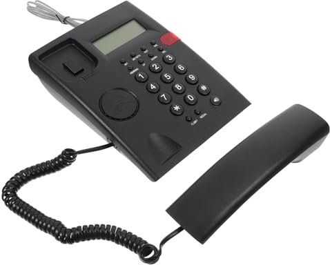 SEWACC Telefono Fisso Tasti Grandi per Casa e Ufficio Risposta Rapida e Visualizzazione Chiamate in Arrivo per Connessione Fissa