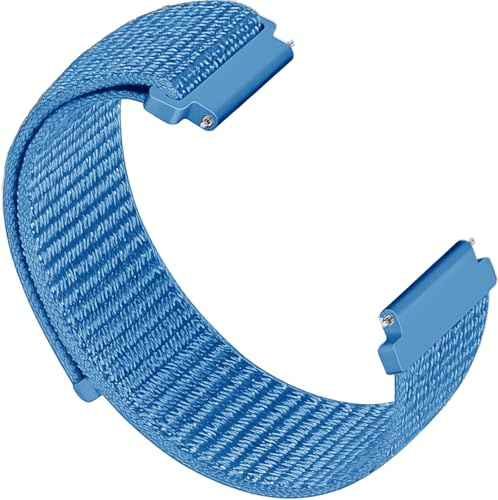 OUTPUTBT Nylon Cinturino 16mm Compatibili con XPLORA X5 Play/XGO3 Bambini Smartwatch Cinturini Compatibili con FOSSIL Alienwork Cinturino per Sanorum CS5 Huawei Band 6/B3 per Ragazza Ragazzo Uomo
